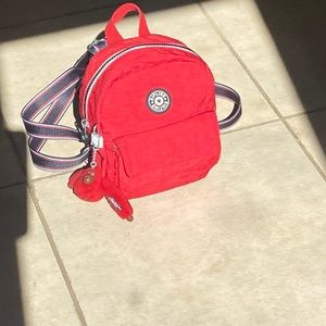 small, sporty backpack